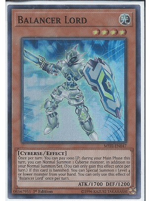 Balancer Lord - MYFI-EN047 - Super Rare