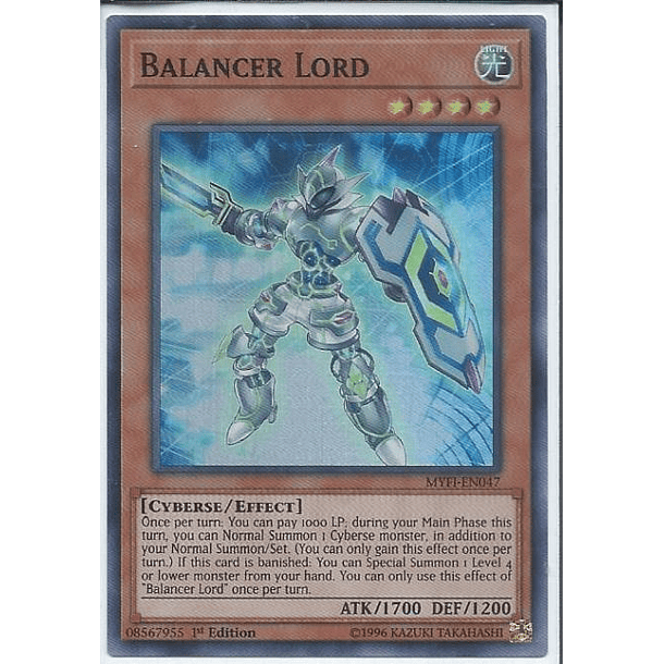 Balancer Lord - MYFI-EN047 - Super Rare