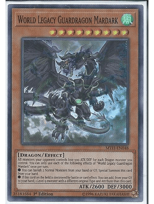 World Legacy Guardragon Mardark - MYFI-EN048 - Super Rare