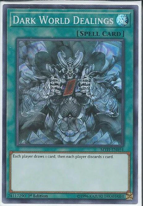Dark World Dealings - MYFI-EN054 - Super Rare