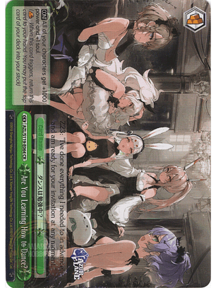 Are You Learning How to Dance? - AZL/S119-E064 CR - Climax Rare 