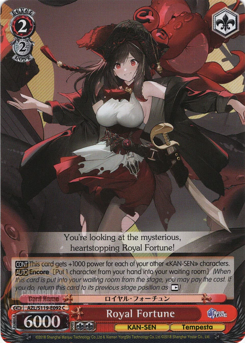 Royal Fortune - AZL/S119-E092 C - Common 