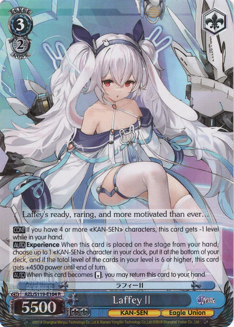 LaffeyII - AZL/S119-E104 R - Rare