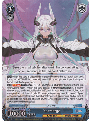 Kearsarge - AZL/S119-E105 R - Rare 