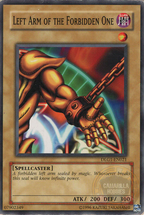 Left Arm of the Forbidden One - DLG1-EN021 - Common (jugada)