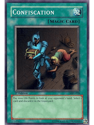 Confiscation - MRL-038 - Super Rare Unlimited