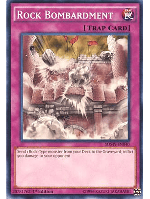 Rock Bombardment - SDMY-EN040 - Common 