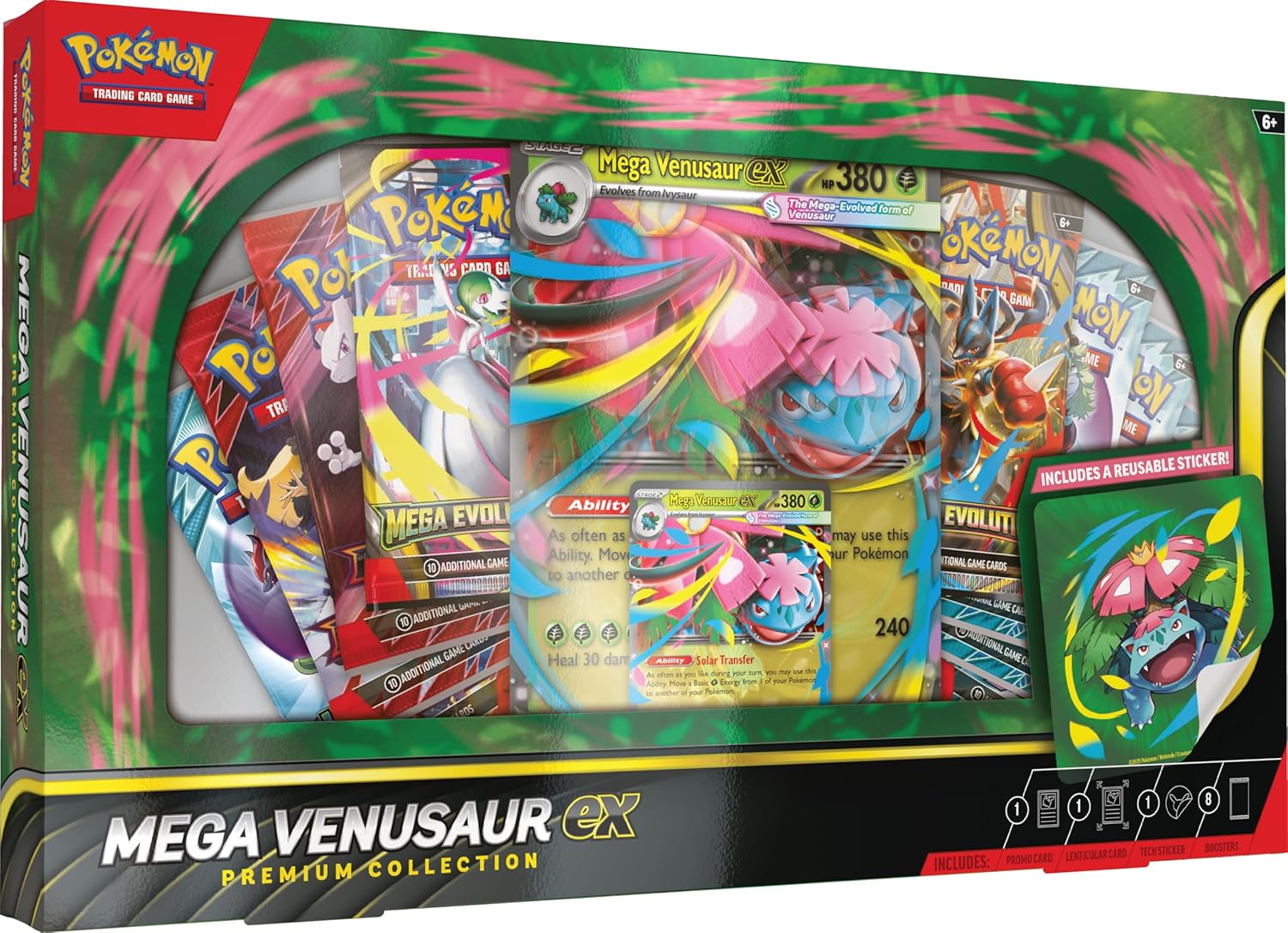 Pokémon TCG: Mega Venusaur ex Premium Collection Box 1