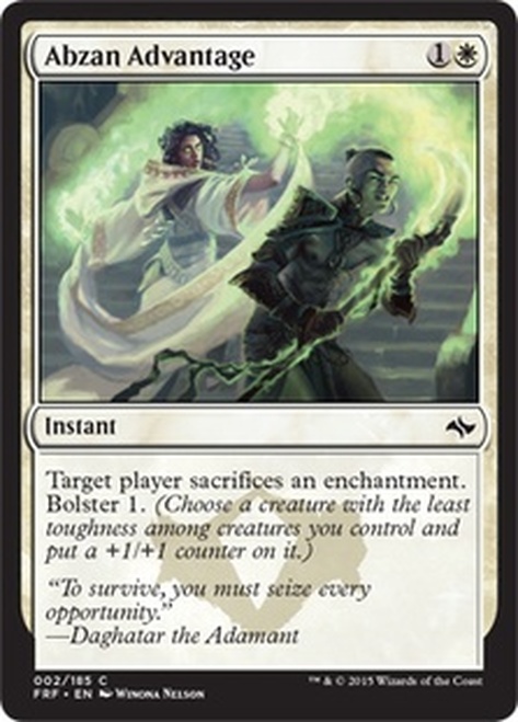 Abzan Advantage - FRF - C  1