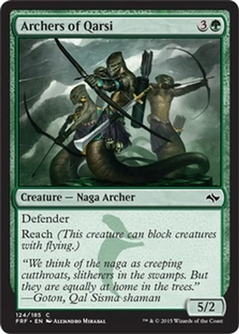 Archers of Qarsi - FRF - C 