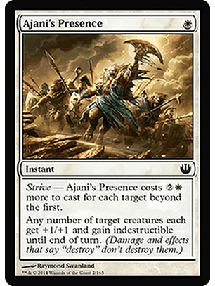 Ajani's Presence - JOU - C 