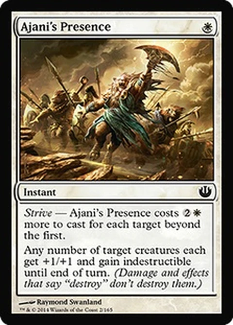 Ajani's Presence - JOU - C 