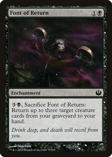 Font of Return - JOU - C 