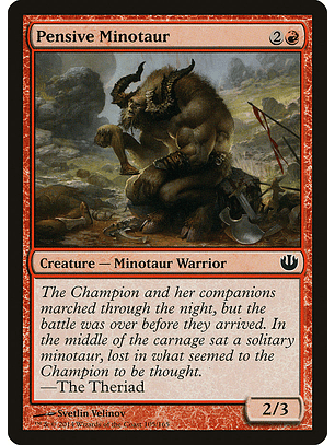 Pensive Minotaur  - JOU - C 