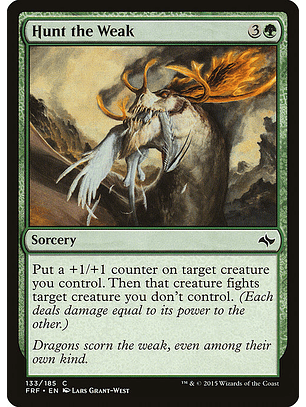 Hunt the Weak - FRF - C 