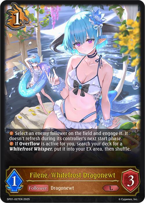 Filene, Whitefrost Dragonewt - SP01-027EN - Legendary 2