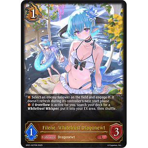 Filene, Whitefrost Dragonewt - SP01-027EN - Legendary