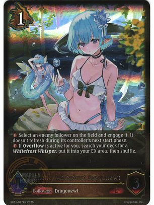 Filene, Whitefrost Dragonewt - SP01-027EN - Legendary