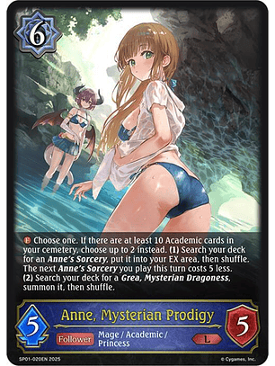 Anne, Mysterian Prodigy - SP01-020EN - Legendary
