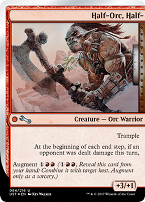 Half-Orc, Half - UST - U