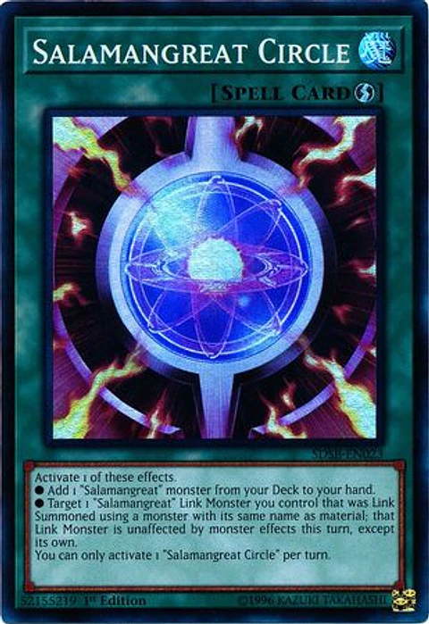 Salamangreat Circle - SDSB-EN023 - Super Rare 