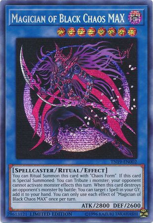 Magician of Black Chaos MAX - TN19-EN002 - Prismatic Secret Rare Limited Edition 1