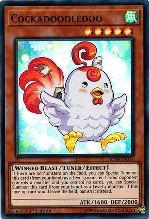 Cockadoodledoo - AC18-EN014 - Super Rare 