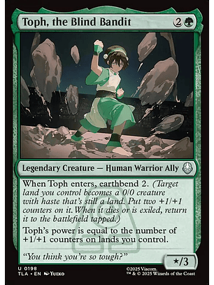 Toph, the Blind Bandit - TLA - U