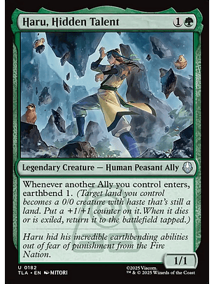 Haru, Hidden Talent - TLA - U
