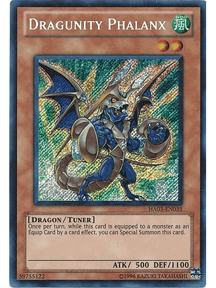 Dragunity Phalanx - HA03-EN035 - Secret Rare