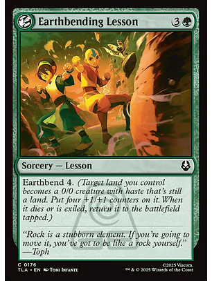 Earthbending Lesson - TLA - C
