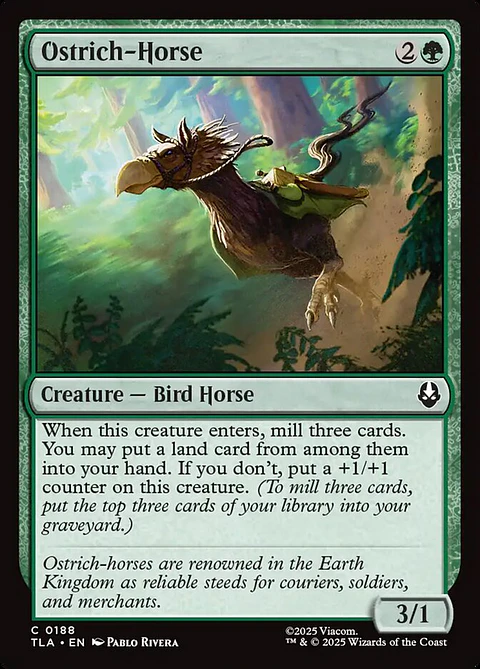 Ostrich-Horse  - TLA - C