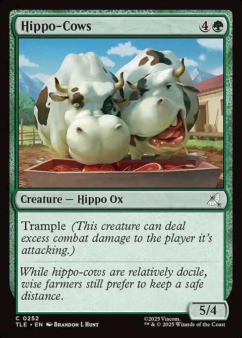 Hippo-Cows - TLA - C