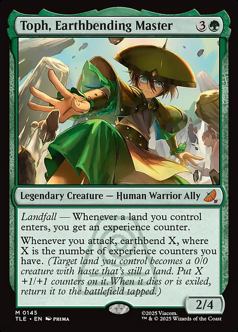 Toph, Earthbending Master - TLA - M