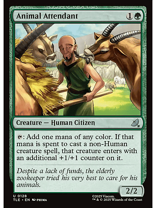 Animal Attendant - TLA - U