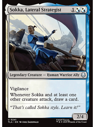 Sokka, Lateral Strategist - TLA - U 