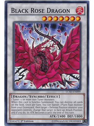 Black Rose Dragon - LC5D-EN099 - Common 
