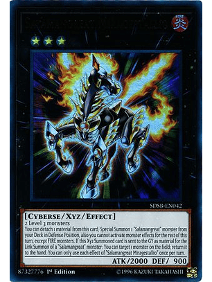 Salamangreat Miragestallio - SDSB-EN042 - Ultra Rare 