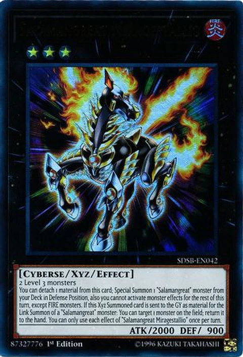 Salamangreat Miragestallio - SDSB-EN042 - Ultra Rare 