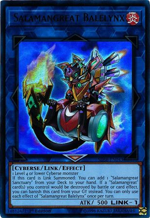 Salamangreat Balelynx - SDSB-EN043 - Ultra Rare 