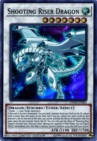 Shooting Riser Dragon - DANE-ENSE3 - Super Rare 1