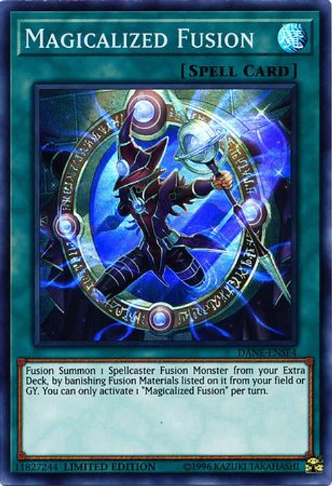 Magicalized Fusion - DANE-ENSE4 - Super Rare Limited Edition