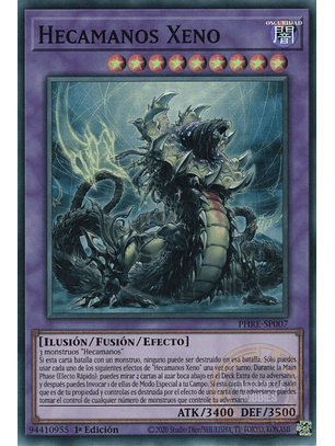 Hecahands Xeno - PHRE-EN007 - Super Rare 