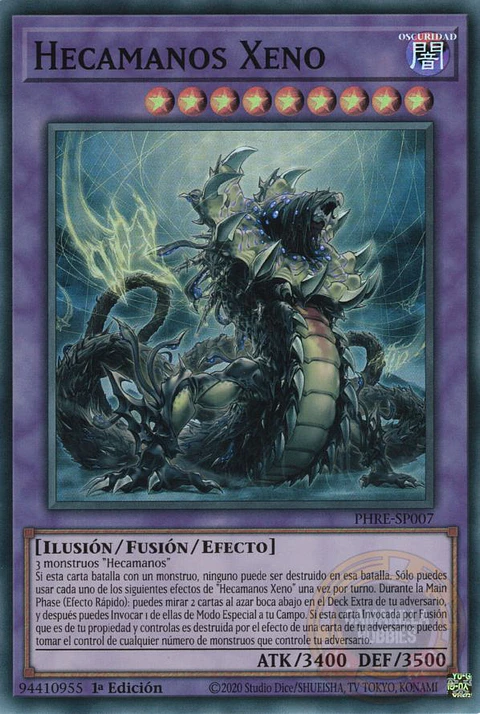 Hecahands Xeno - PHRE-EN007 - Super Rare 