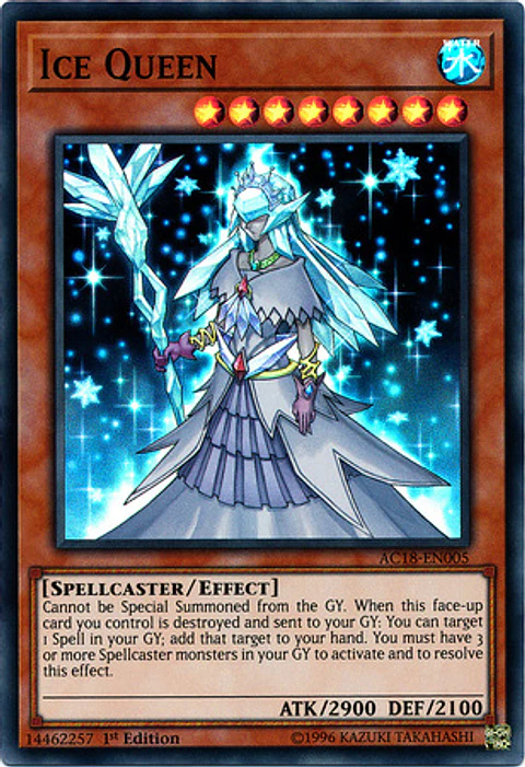 Ice Queen - AC18-EN005 - Super Rare 