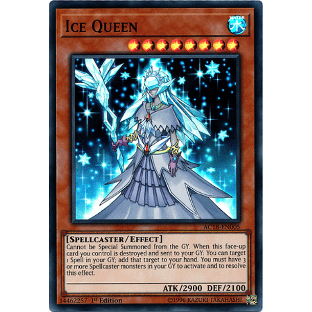 Ice Queen - AC18-EN005 - Super Rare 