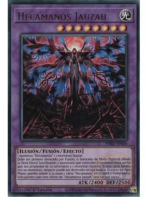 Hecahands Jauzah - PHRE-EN006 - Ultra Rare 