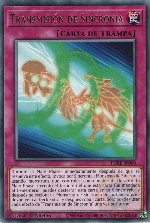 Synchro Transmission - PHRE-EN060 - Rare 