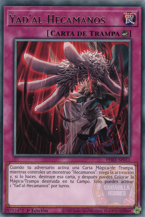 Yad'al-Hecahands - PHRE-EN011 - Rare 