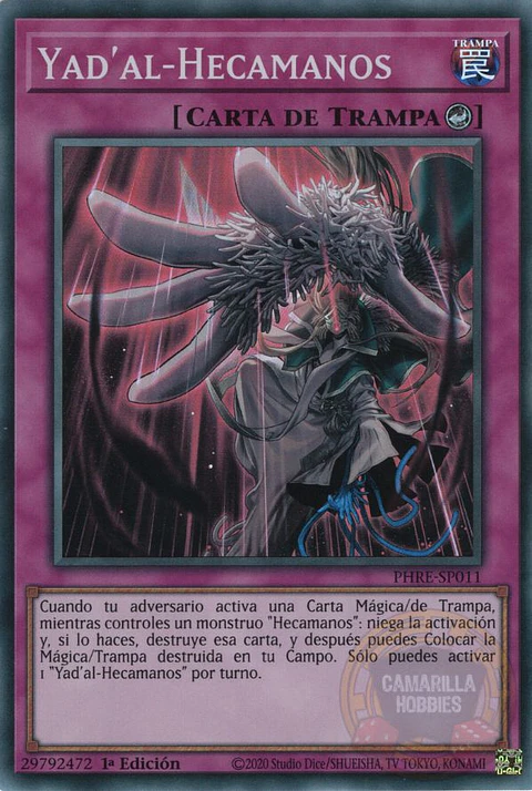 Yad'al-Hecahands - PHRE-EN011 - Super Rare 